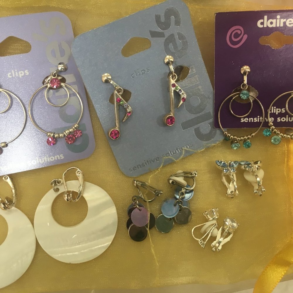 BOUNDABLE ITEMS: Clip on Earrings ($5 EACH!!!!!)